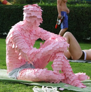 便利貼女孩男孩